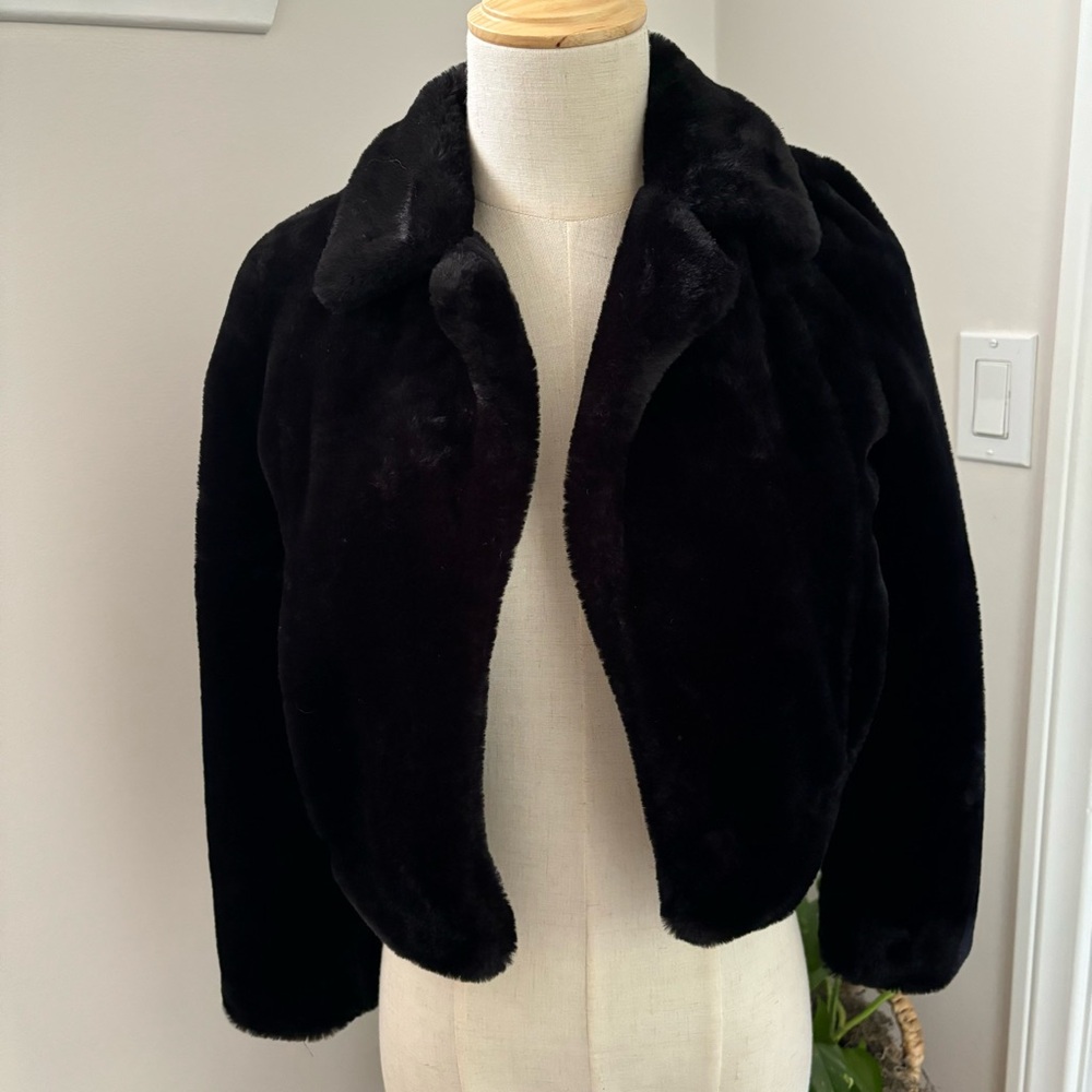 Girls furry coat